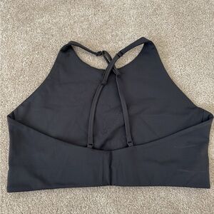 Girlfriend collective black sports bra